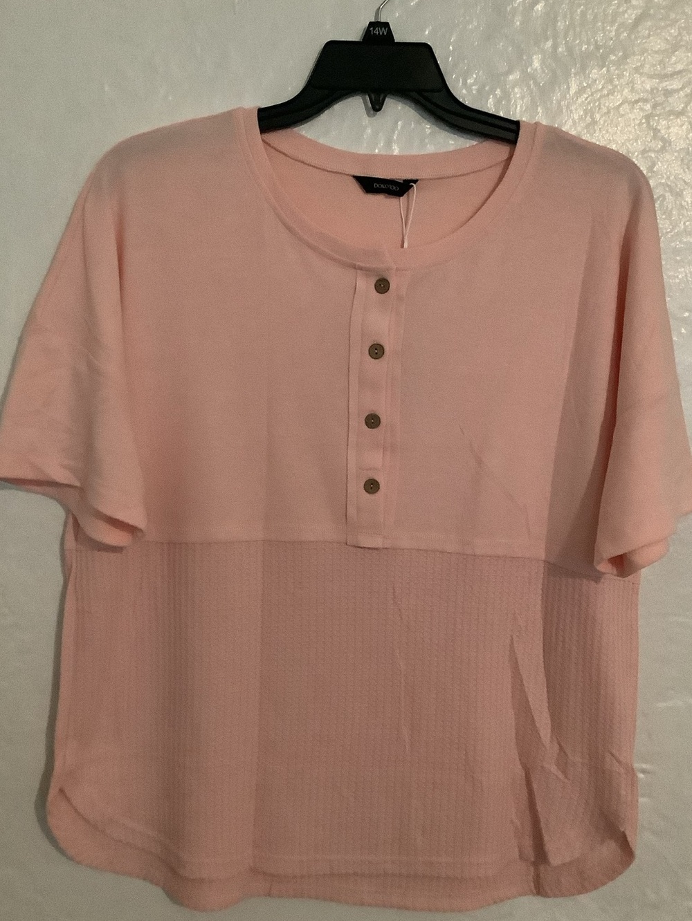 Pink pullover top - Picture 7 of 8